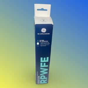 Genuine GE RPWFE Refrigerator Water Filter OEM Factory Sealed with RFID Chip